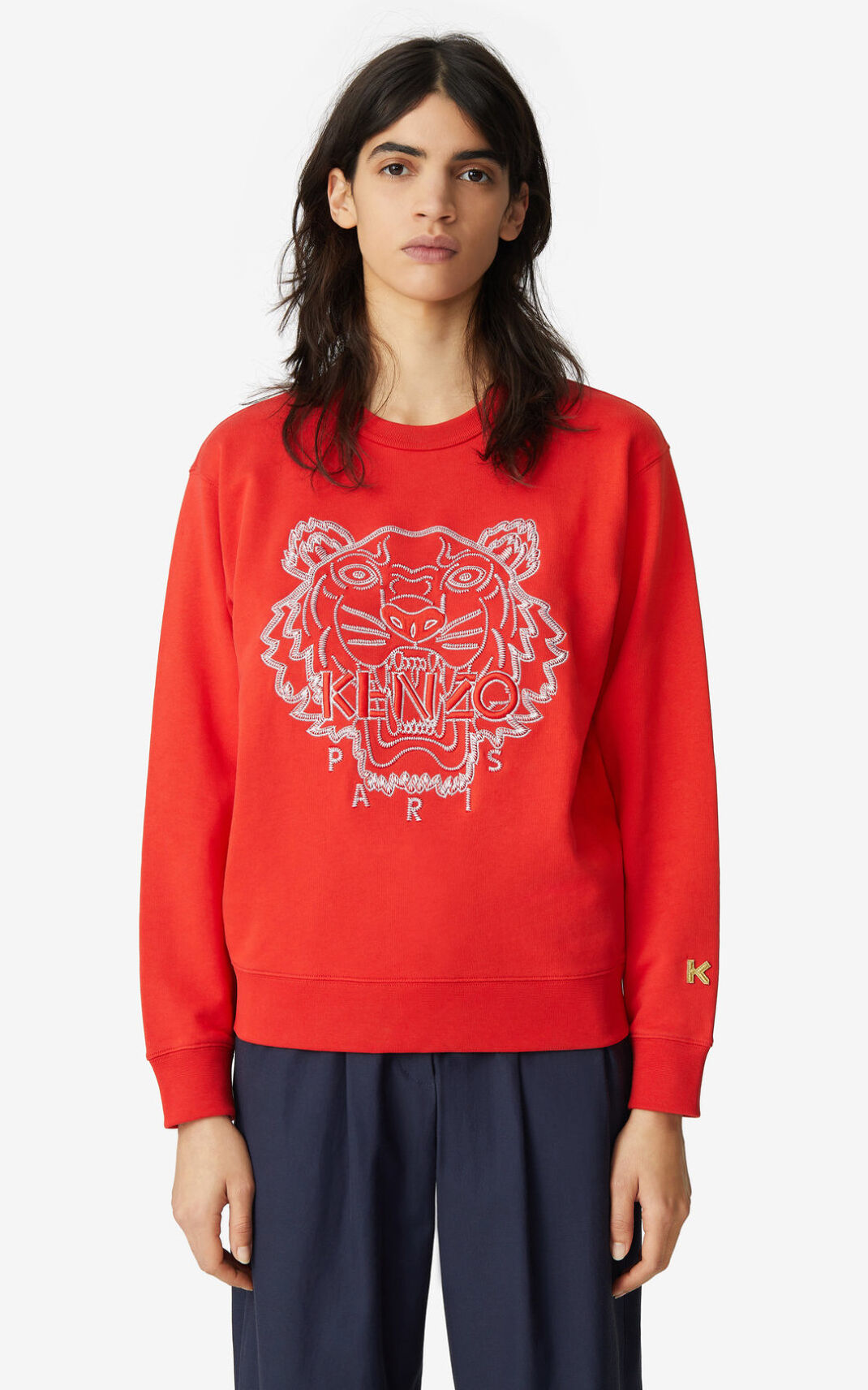 Kenzo Tiger Sweatshirt Dam | 69240-MUVL